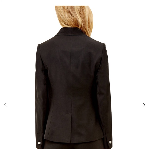 BNWT Ted Baker Tiorna Double Breasted Black Blazer - Picture 2 of 12
